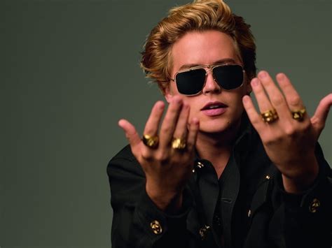 Versace teams up with Cole Sprouse on men's capsule